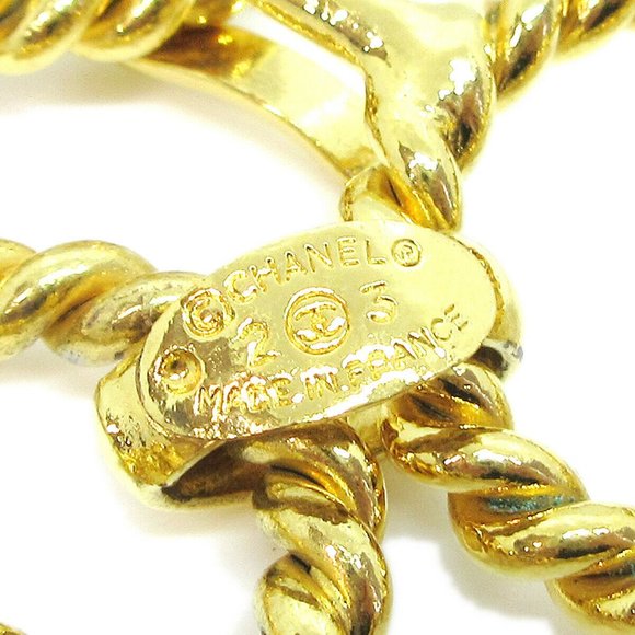 CHANEL CC Logos Charm Gold Chain Belt Accessories - Picture 5 of 5